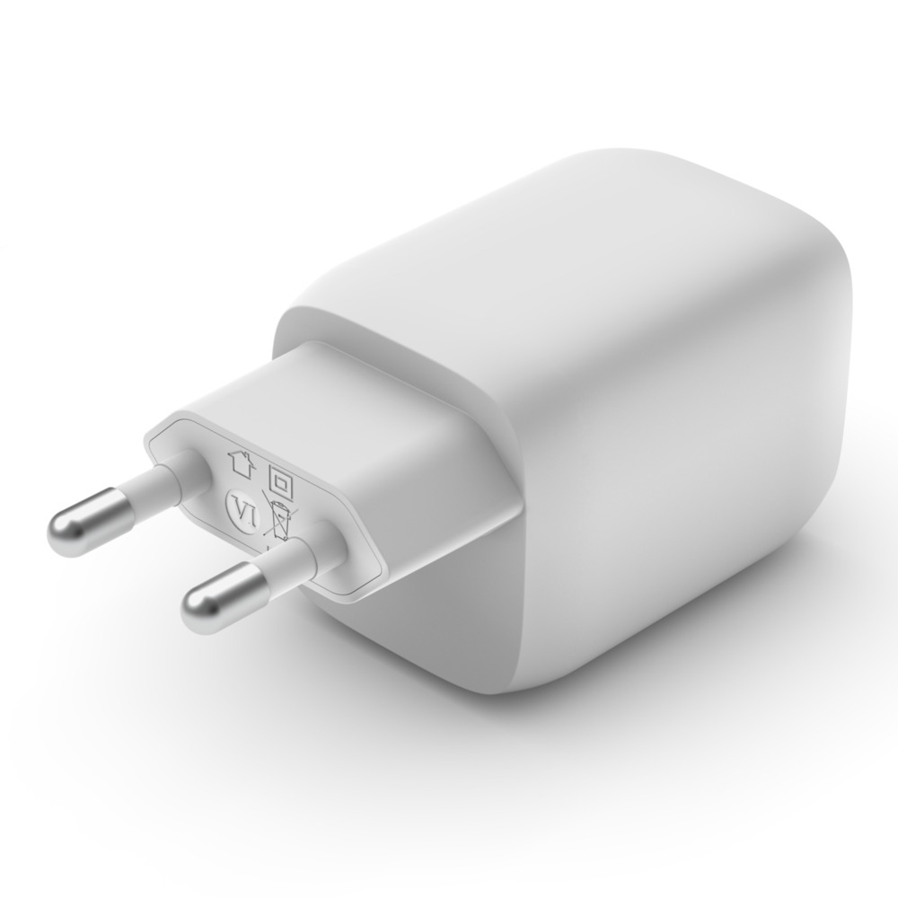 Belkin Φορτιστής Χωρίς Καλώδιο με 2 Θύρες USB-C 65W Power Delivery Λευκός (Boost Charge Pro) - Image 3