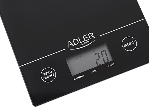 Adler AD-3138 Ψηφιακή Ζυγαριά Κουζίνας 5kg Black - Image 3