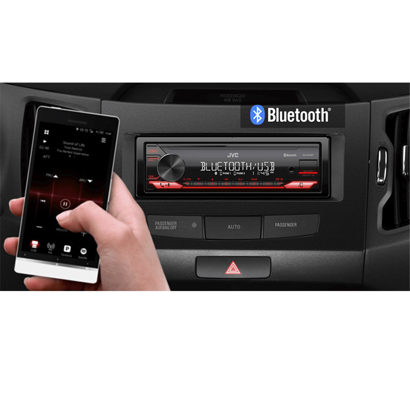 JVC Ηχοσύστημα Αυτοκινήτου 1DIN (Bluetooth/USB) KD-X282BT - Image 3