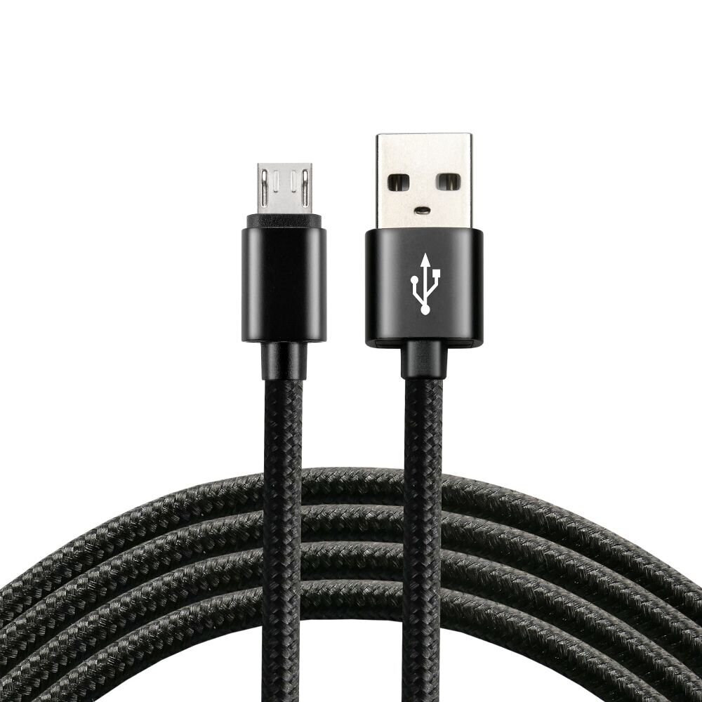 everActive Regular USB 2.0 to micro USB Cable Μαύρο 1m (CBB-1MB) - Image 2