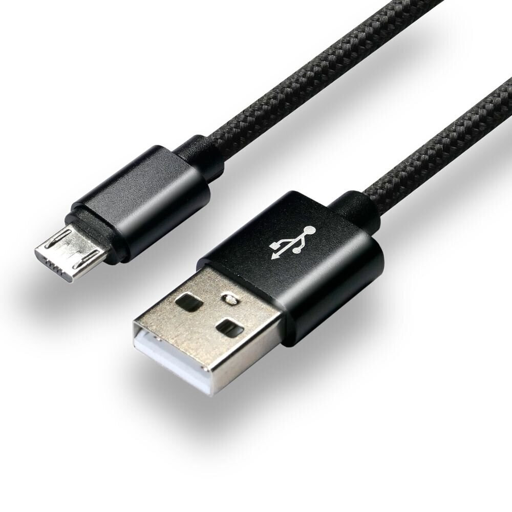 everActive Regular USB 2.0 to micro USB Cable Μαύρο 1m (CBB-1MB) - Image 3