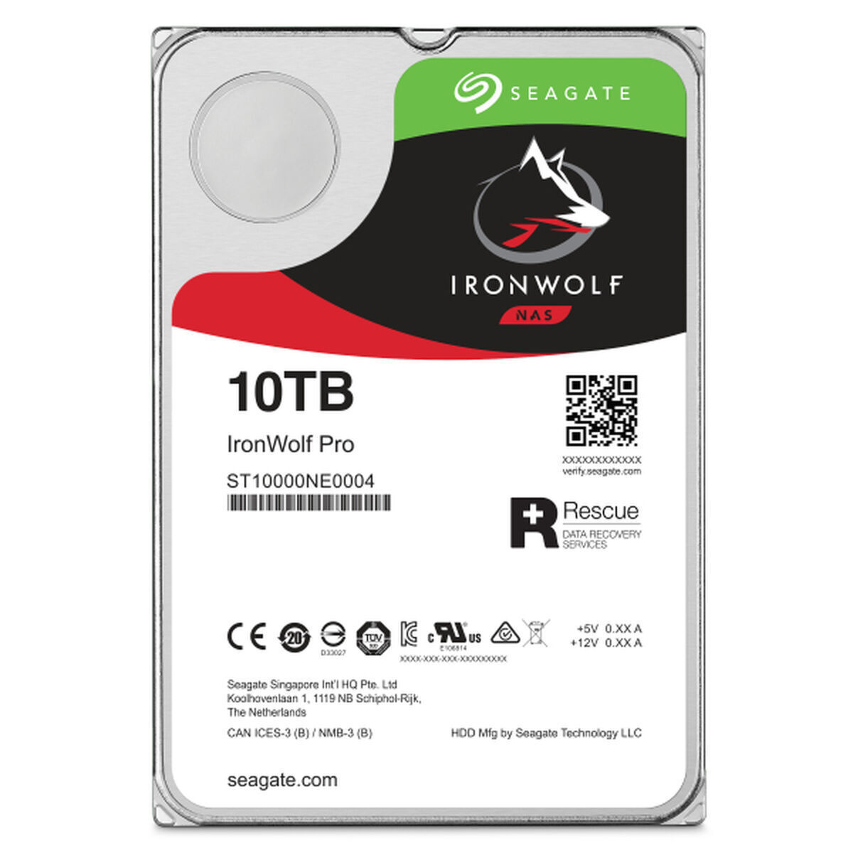 Seagate Ironwolf Pro 10TB HDD Σκληρός Δίσκος 3.5" SATA III 7200rpm με 256MB Cache για NAS ST10000NT001 - Image 4