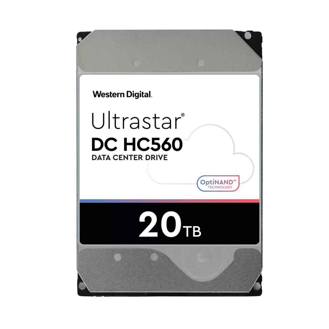 Western Digital Ultrastar DC HC560 SE 20TB HDD Σκληρός Δίσκος 3.5" SAS 3.0 7200rpm με 512MB Cache για NAS / Server 0F38652 - Image 2