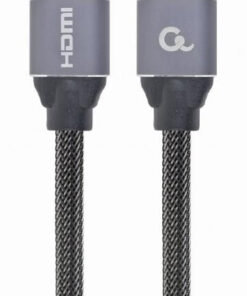 Alternative view of Cablexpert Premium series HDMI 2.0 Braided Cable HDMI male - HDMI male 7.5m Μαύρο (CCBP-HDMI-7.5M)