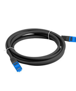 Alternative view of Lanberg S/FTP Cat.6a Cable 5m Μαύρο (PCF6A-10CC-0500-BK)