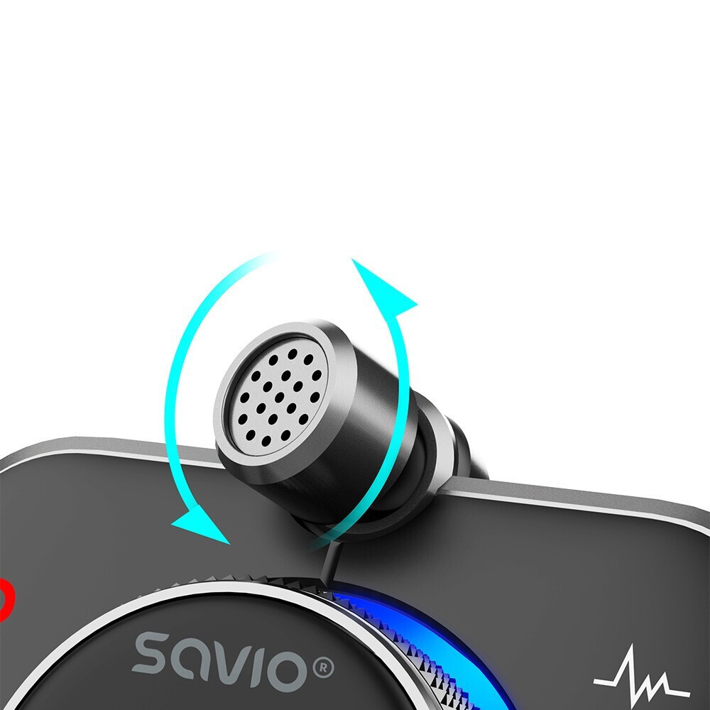 Savio FM Transmitter Αυτοκινήτου TR-14 με AUX / Bluetooth / MicroSD / Type-C / USB - Image 7