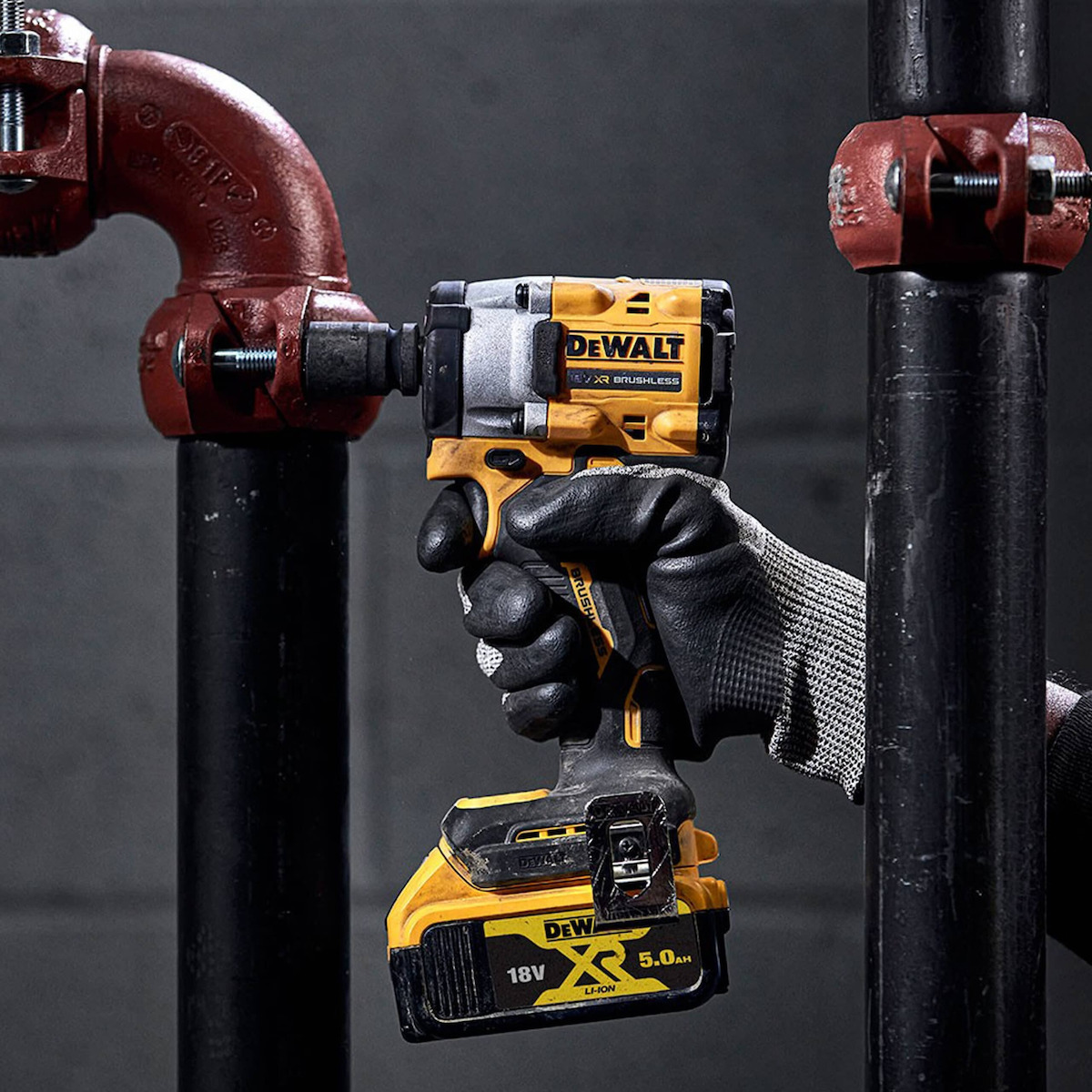 Dewalt DCF921N Brushless Μπουλονόκλειδο Μπαταρίας 18V Solo με Υποδοχή 1/2" - Image 7