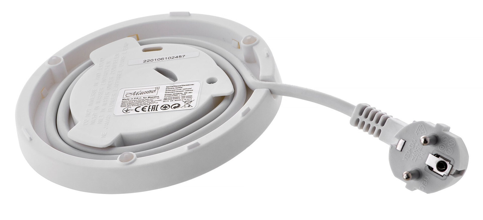 Maestro MR061 1.7lt με Ισχύ 2000W Λευκός - Image 6