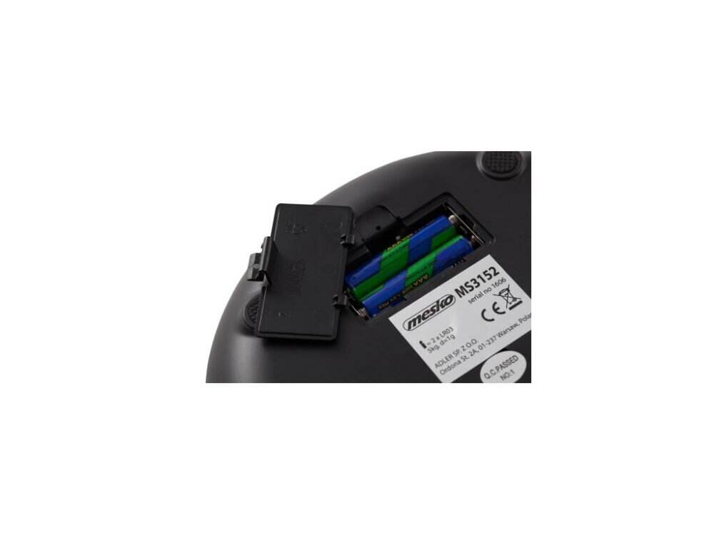 Esperanza Lychee Ψηφιακή Ζυγαριά Κουζίνας 1gr/5kg Ασημί - Image 3