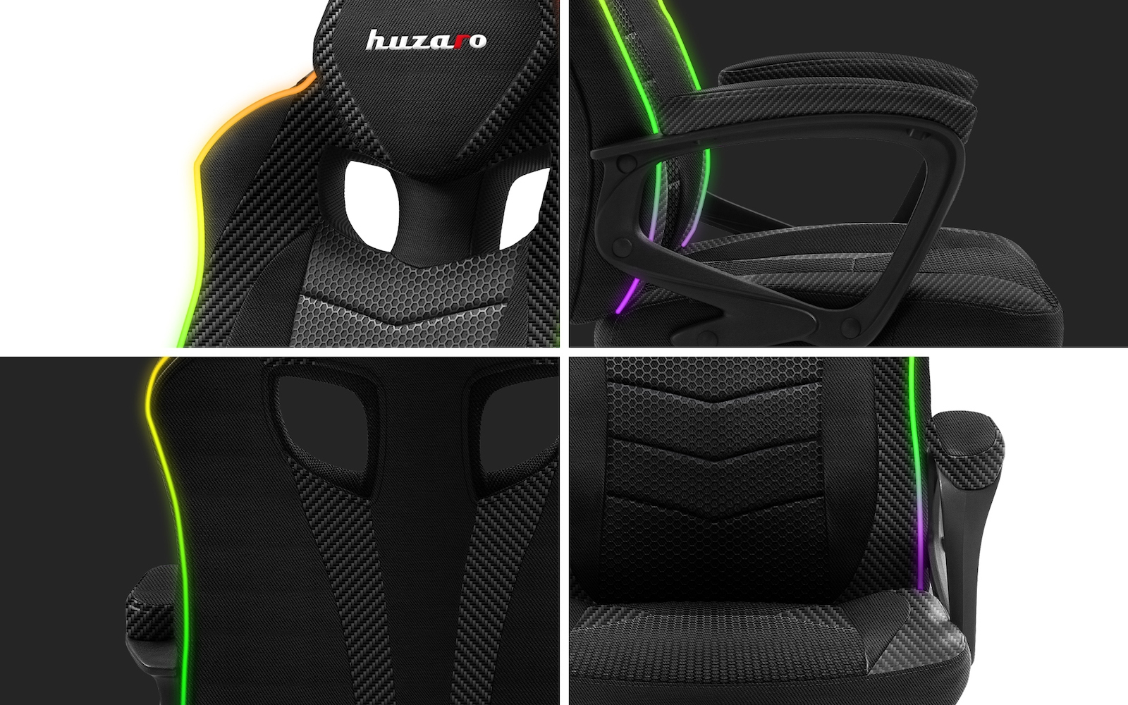 Huzaro Force 2.5 RGB Υφασμάτινη Mesh - Image 3
