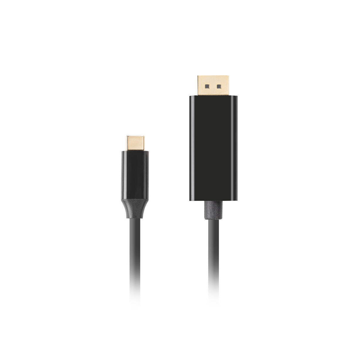 Lanberg USB 3.2 Cable USB-C male - DisplayPort Μαύρο 3m (CA-CMDP-10CU-0030-BK) - Image 2
