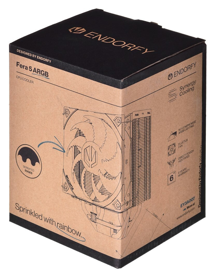 Endorfy Fera 5 ARGB Ψύκτρα Επεξεργαστή για Socket AM4/AM5/1200/115x/1700 - Image 4