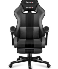 Alternative view of Huzaro Force 4.7 Καρέκλα Gaming Δερματίνης με Υποπόδιο Grey Mesh