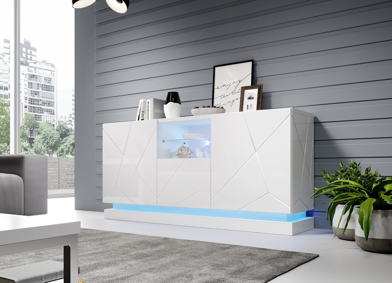 Cama Διακοσμητικό Φωτιστικό Επίπλων LED Μπλε - Image 4