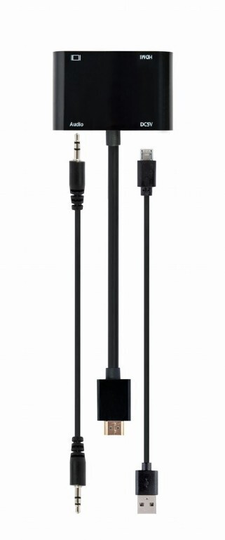 Cablexpert HDMI male σε HDMI / VGA female 1τμχ (A-HDMIM-HDMIFVGAF-01) - Image 5