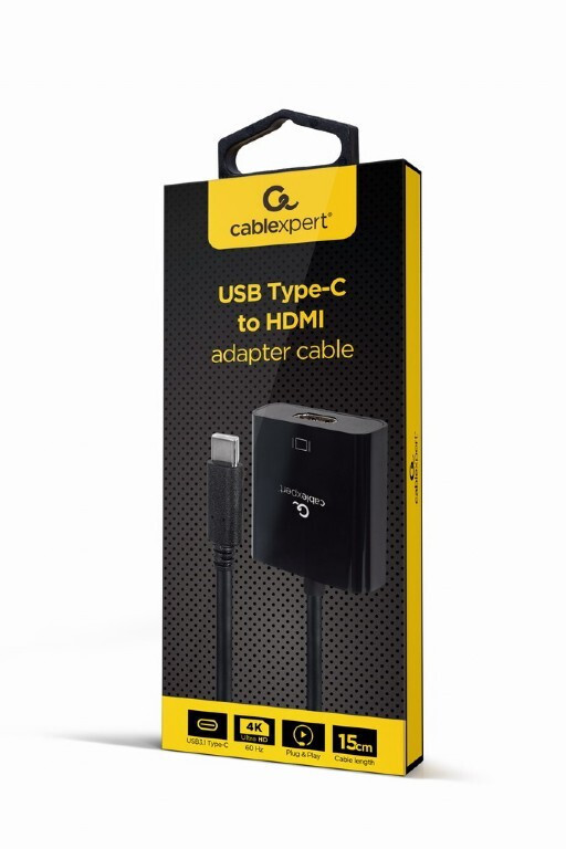 Cablexpert USB-C male σε HDMI female 1τμχ (A-CM-HDMIF-04) - Image 3