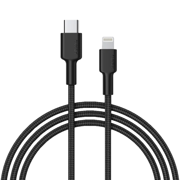 Aukey CB-CL02 USB-C to Lightning 2m (KBAAUKUSB0062) - Image 2