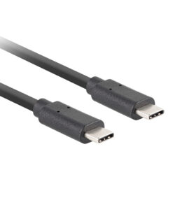Lanberg USB 3.2 Cable USB-C male - USB-C 100W Μαύρο 1.8m (CA-CMCM-32CU-0018-BK)