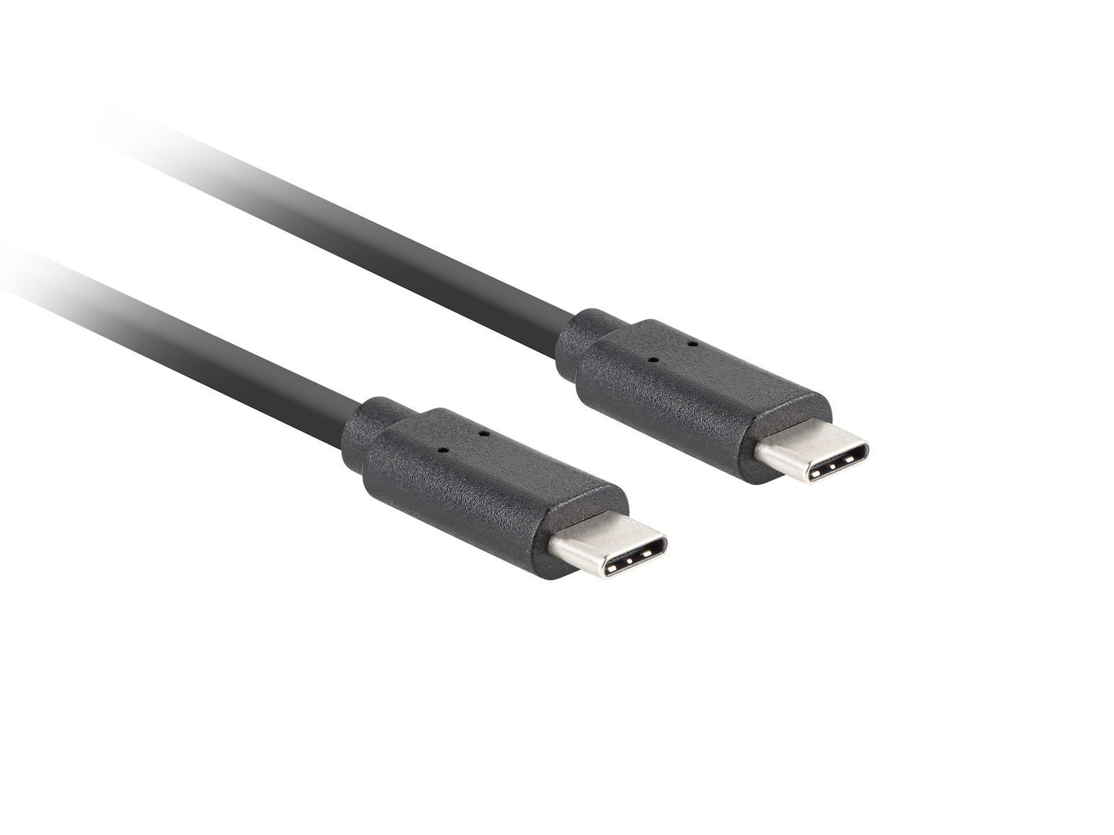 Lanberg USB 3.2 Cable USB-C male - USB-C 100W Μαύρο 1.8m (CA-CMCM-32CU-0018-BK)