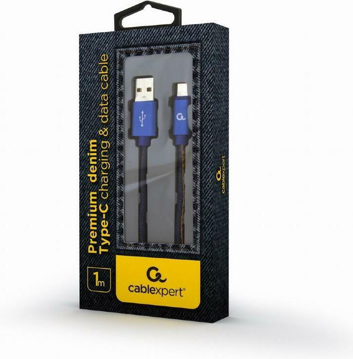 Gembird USB 2.0 USB-C male - USB-A 2m (GM-JEANS-TYPEC-2M) - Image 2
