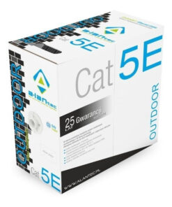 Alternative view of A-LAN U/UTP Cat.5e Καλώδιο Δικτύου Ethernet χωρίς ακροδέκτες 305m Μαύρο 1τμχ KIU5OUTS305