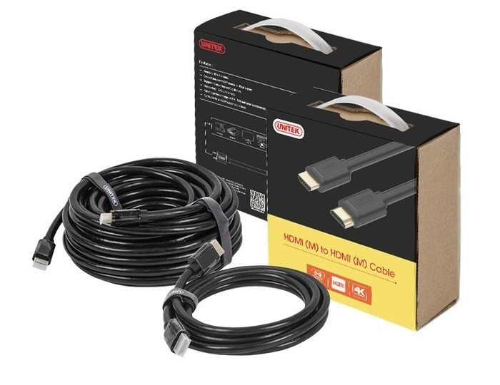 Unitek HDMI 2.0 HDMI male - HDMI male 1.5m Μαύρο (Y-C137M) - Image 8