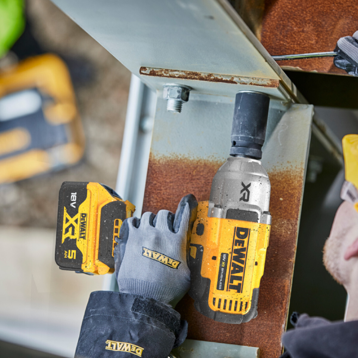 Dewalt DCF900NT Μπουλονόκλειδο Μπαταρίας 18V Solo με Υποδοχή 1/2" - Image 4