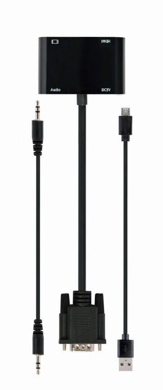 Cablexpert VGA male σε HDMI / VGA female 1τμχ (A-VGA-HDMI-02) - Image 5
