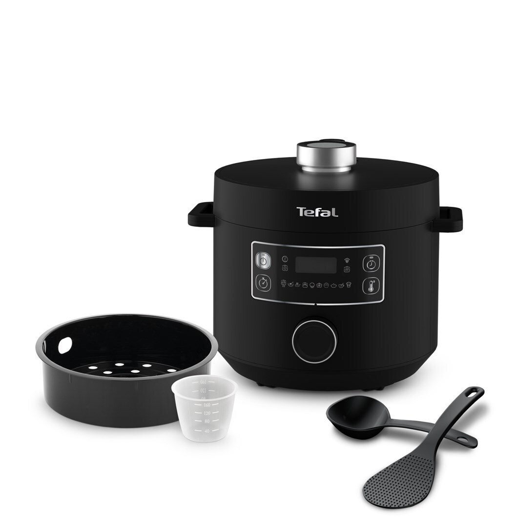 Tefal Turbo Cuisine Πολυμάγειρας 1090W με Χωρητικότητα 5lt Μαύρος - Image 3
