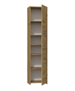 Alternative view of Topeshop S43 Artisan Στήλη Μπάνιου Δαπέδου Μ40xΒ30xΥ170cm Καφέ