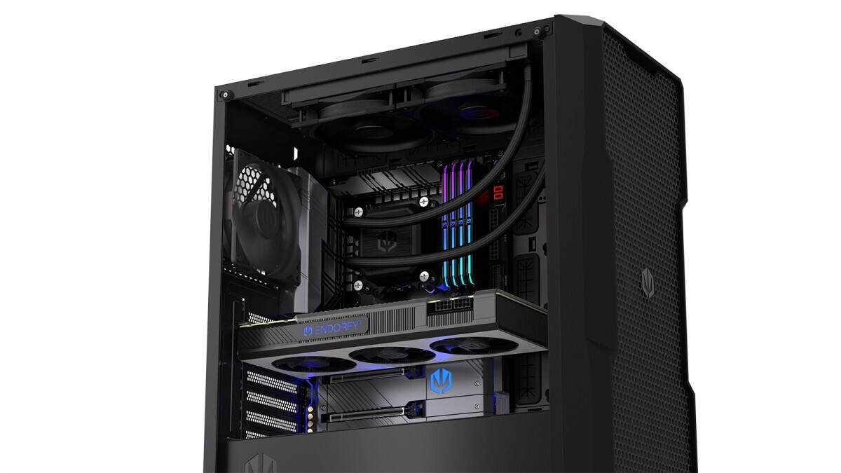 Endorfy Navis F240 Υδρόψυξη Επεξεργαστή Διπλού Ανεμιστήρα 120mm για Socket AM4/AM5/1700/1200/115x - Image 8