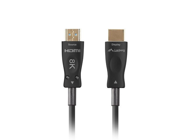 Lanberg HDMI 2.1 Cable HDMI male - HDMI male 40m Μαύρο (CA-HDMI-30FB-0400-BK) - Image 2