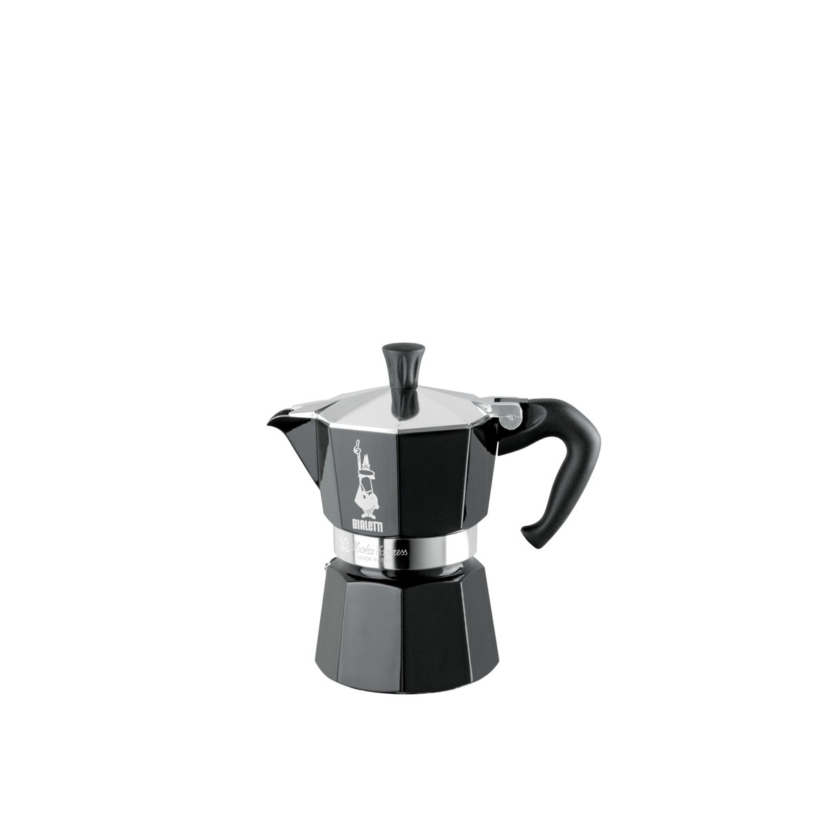 Bialetti Moka Express Μπρίκι Espresso 3cups Μαύρο - Image 4