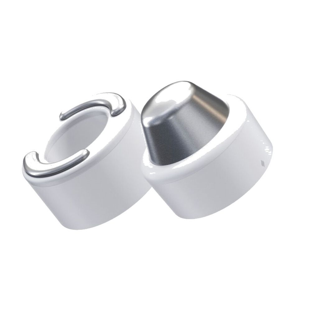 Therabody Theraface Hot And Cold Rings White Ανταλλακτικό για Συσκευές Μασάζ TBTFHCRW