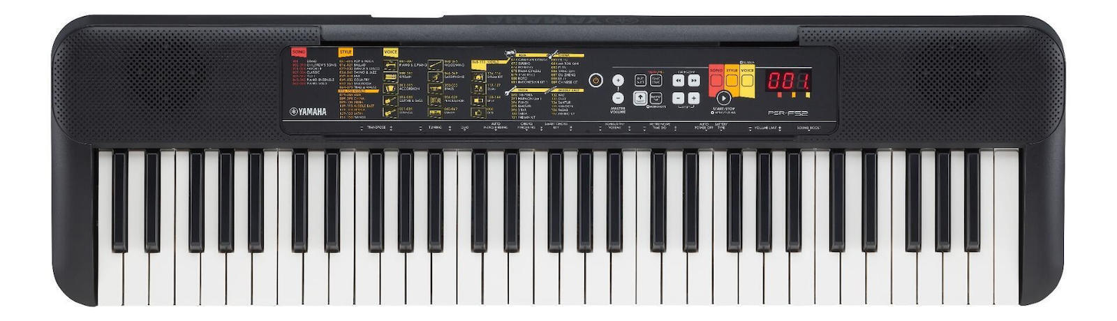 Yamaha Αρμόνιο PSR-F52 με 61 Πλήκτρα Μαύρο - Image 3