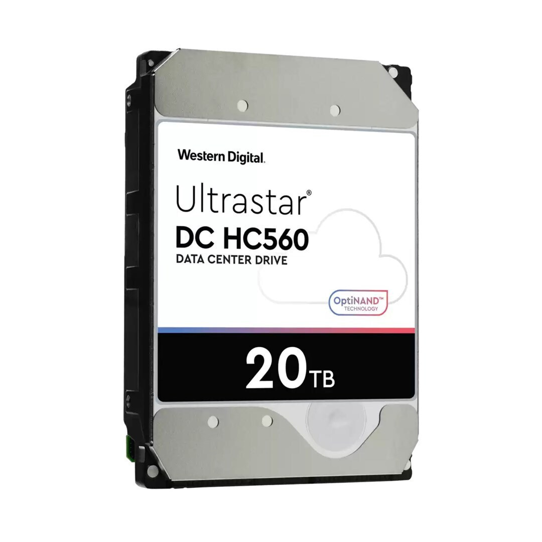 Western Digital Ultrastar DC HC560 SE 20TB HDD Σκληρός Δίσκος 3.5" SAS 3.0 7200rpm με 512MB Cache για NAS / Server 0F38652 - Image 3