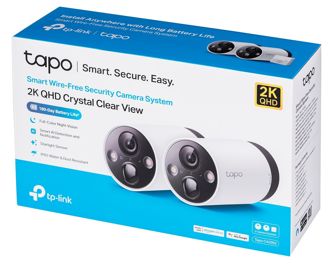 TP-LINK Σύστημα Παρακολούθησης Tapo C420S2 Ασύρματων Καμερών IP 4MP - Image 12