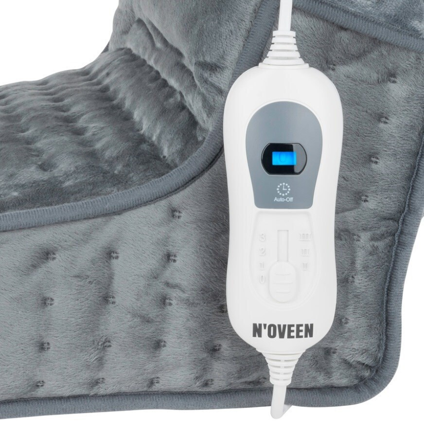 N'Oveen Ηλεκτρική Θερμοφόρα Ποδιών Γκρι 30x30εκ. - Image 7
