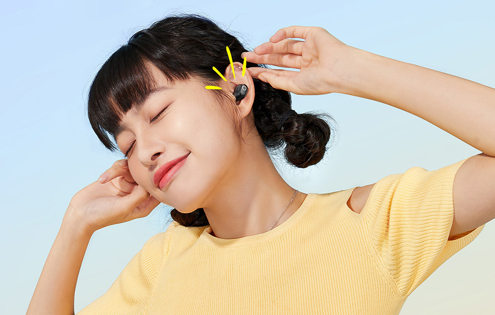 Baseus Bowie WM02 In-ear Bluetooth Handsfree Ακουστικά με Θήκη Φόρτισης Μαύρα - Image 5