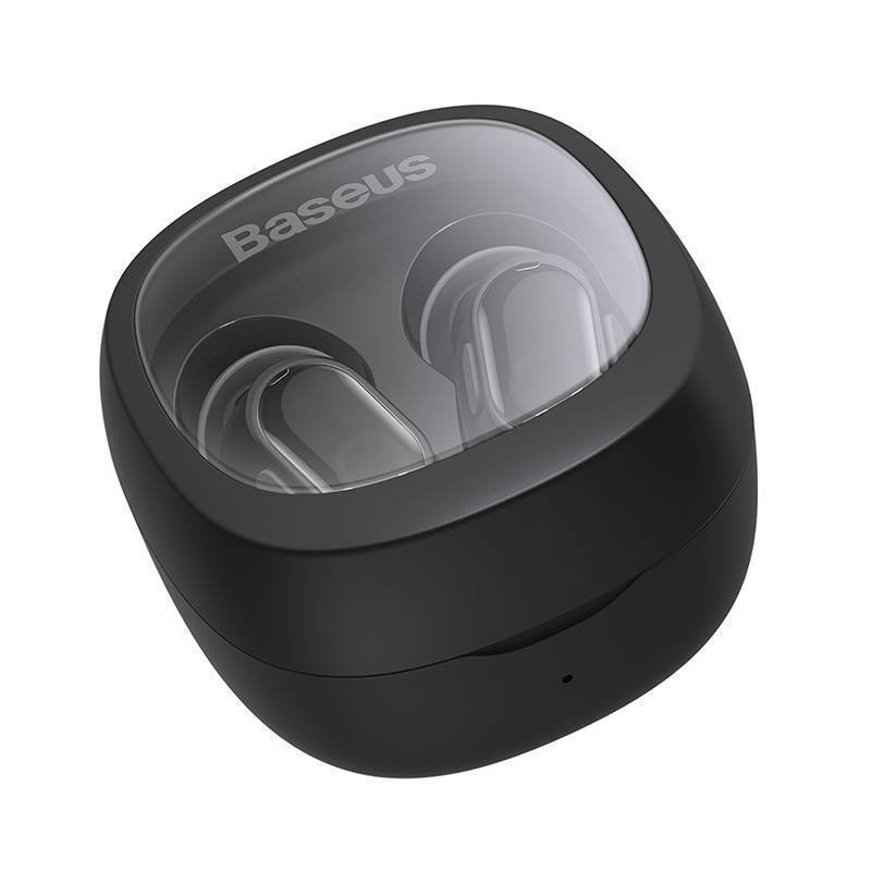 Baseus Bowie WM02 In-ear Bluetooth Handsfree Ακουστικά με Θήκη Φόρτισης Μαύρα - Image 9