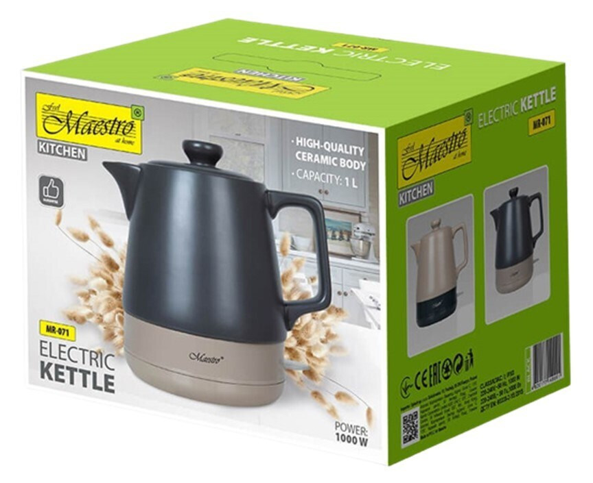 Maestro MR-071 1lt με Ισχύ 1200W Μαύρος - Image 3