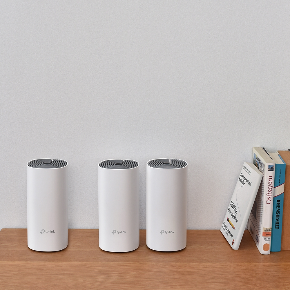 TP-LINK Deco E4 v1 WiFi Mesh Network Access Point Wi‑Fi 5 Dual Band (2.4 & 5GHz) σε Τριπλό Kit - Image 3