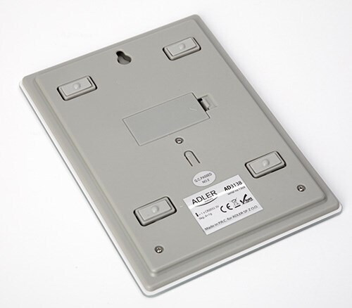 Adler Ψηφιακή Ζυγαριά Κουζίνας 1gr/5kg White - Image 3