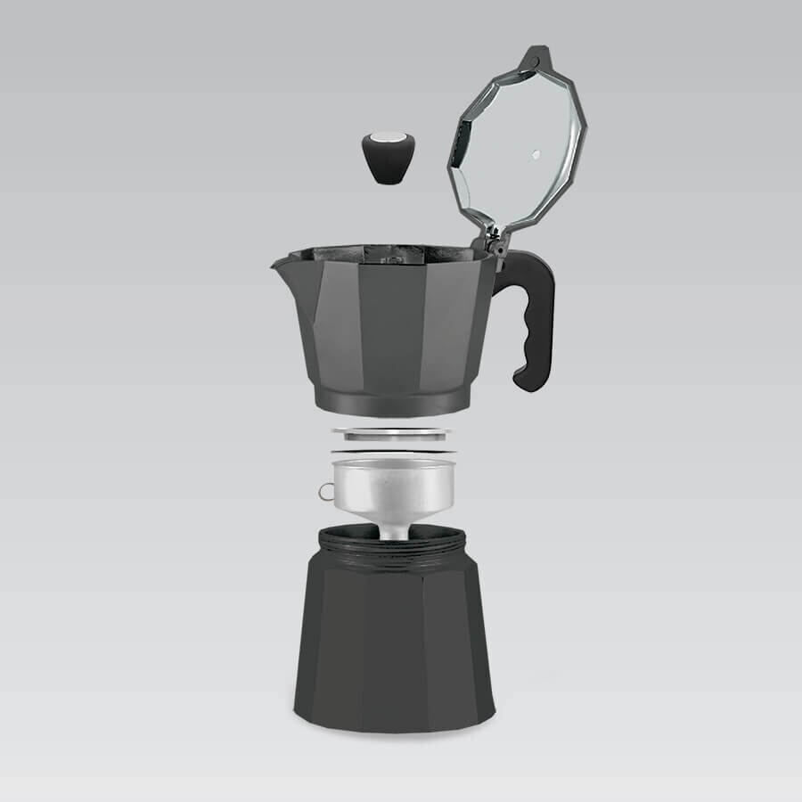 Maestro MR-1666-3 Μπρίκι Espresso 3cups Black - Image 3
