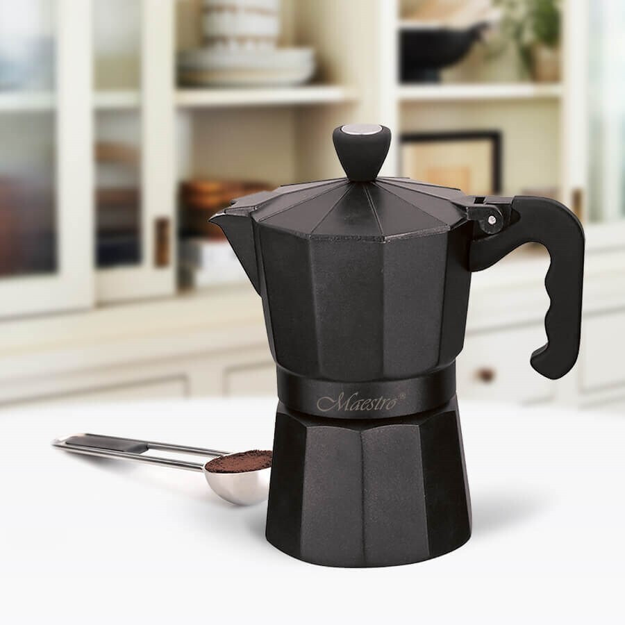 Maestro MR-1666-6 Μπρίκι Espresso 6cups Black - Image 5