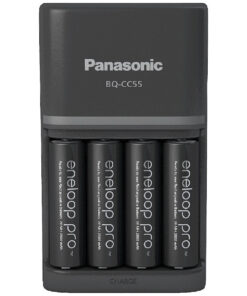 Alternative view of Panasonic Eneloop Pro Smart & Quick BQ-CC55 Φορτιστής 4 Μπαταριών Ni-MH Μεγέθους AA/AAA Σετ με 4x AA 2500mAh