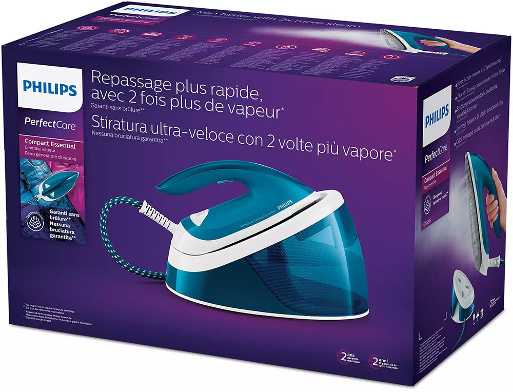 Philips PerfectCare Compact Essential Πίεσης 6bar με Δοχείο 1.3lt - Image 6
