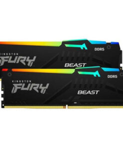 Alternative view of Kingston Fury Beast RGB DDR5 16GB RAM με 2x8GB Modules και Ταχύτητα 6000 για Desktop KF560C36BBEAK2-16