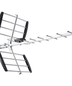 Libox LB1600 Εξωτερική Κεραία Τηλεόρασης (δεν απαιτεί τροφοδοσία) σε Μαύρο Χρώμα Σύνδεση με Ομοαξονικό (Coaxial) Καλώδιο