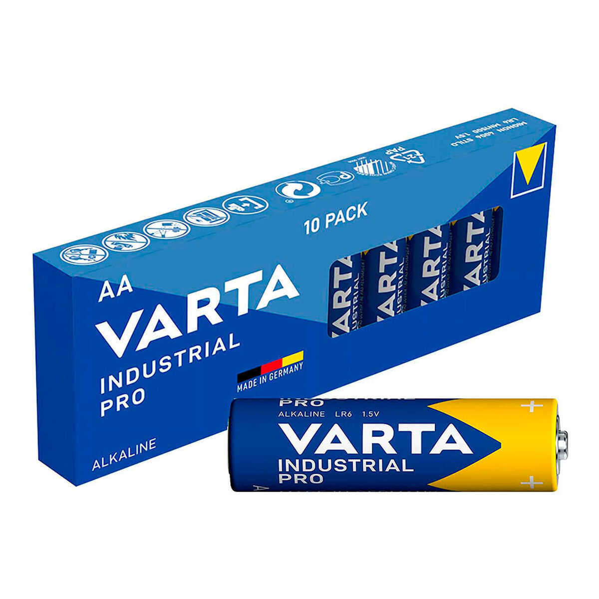 Varta Industrial Pro AA 1.5V 10τμχ - Image 2
